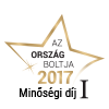 Ország Boltja 2017 Minőségi díj Sport és fitnesz kategória I. helyezett