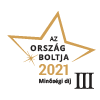 Ország Boltja 2021 Minőségi díj Divat, ruházat és kiegészítők kategória III. Helyezett