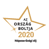 Ország Boltja 2020 Népszerűségi díj Szórakozás és kikapcsolódás kategória I. 